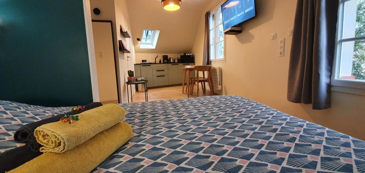 Appartement Studio Prieure Quimper Bagian luar foto